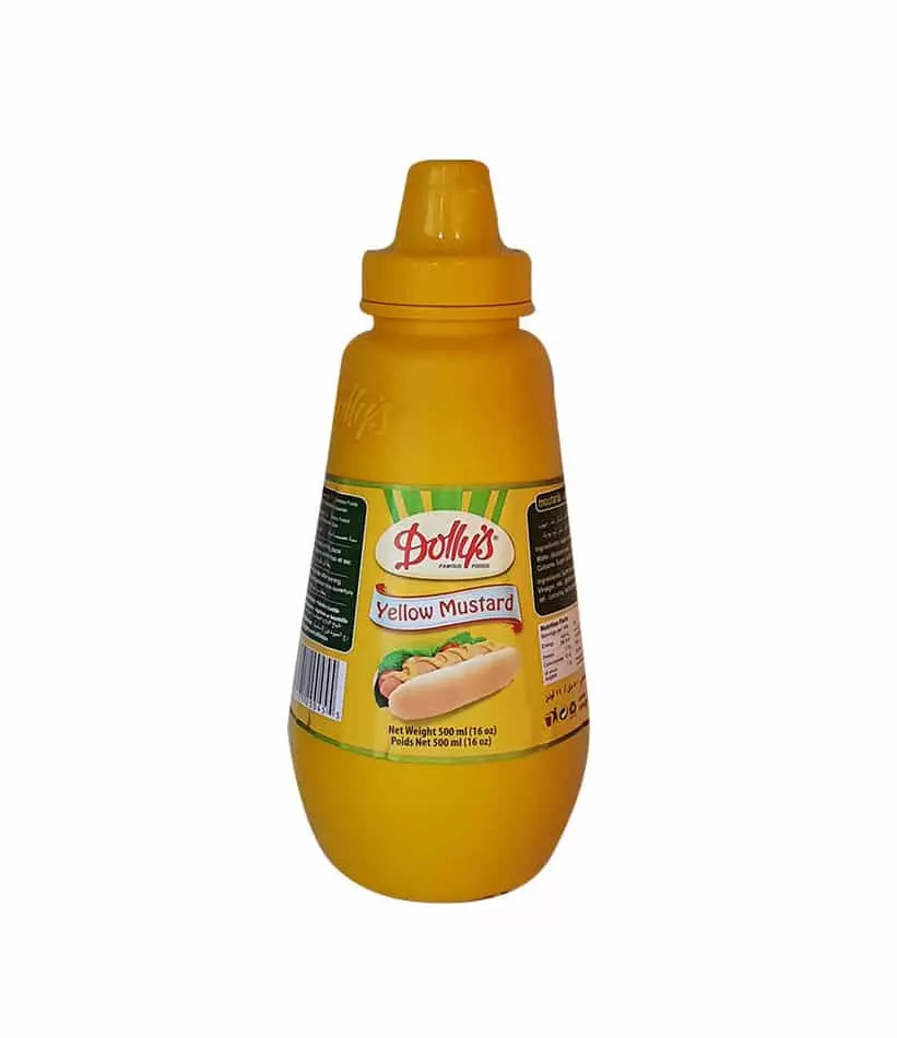 DOLLYS YELLOW MUSTARD 500 ML