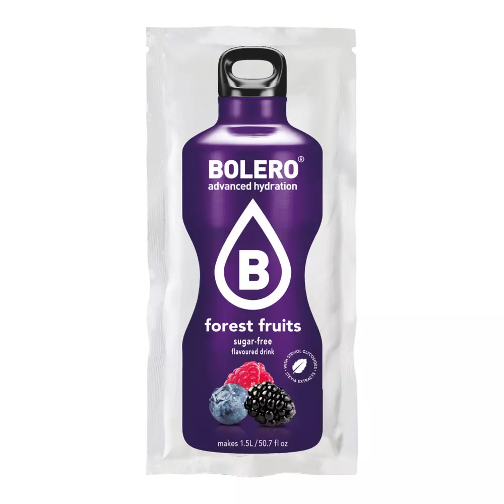 BOLERO POWDER DRINK FOREST FRUIT 9G 