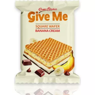 GIVE ME BANANA CREAM WAFER 30 G