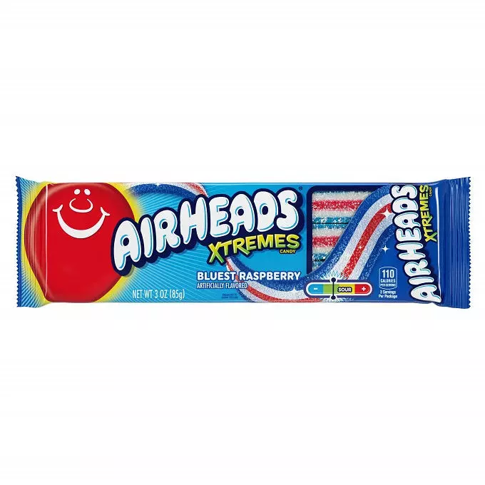 AIRHEADS XTREMES BLUEST RASPBERRY 85G