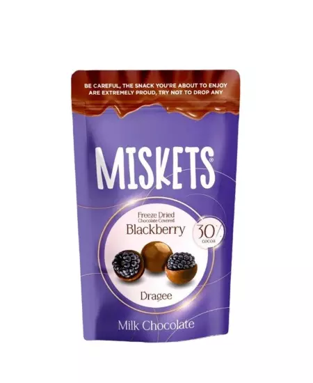 MISKETS DRIED BLACKBERRY CHOCO 80G 