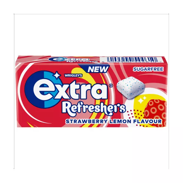 EXTRA REFRESHERS STRAWBERRY LEMON 15.6 G