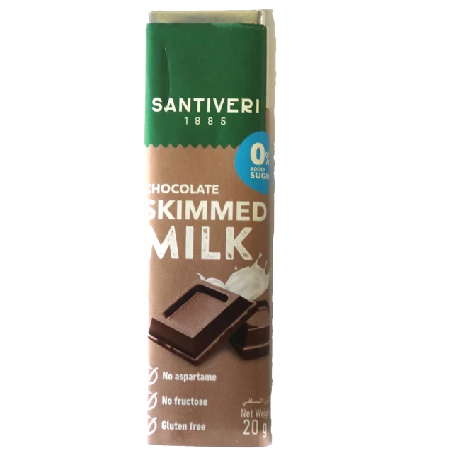 SANTIVERI CHOCOLATE SKIMMED MILK 20G