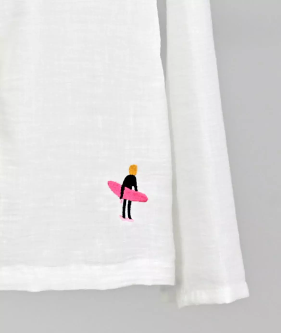 Tie-Front Linen Blouse