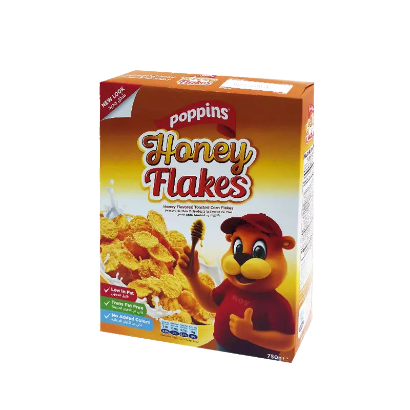 POPPINS HONEY FLAKES 750 G