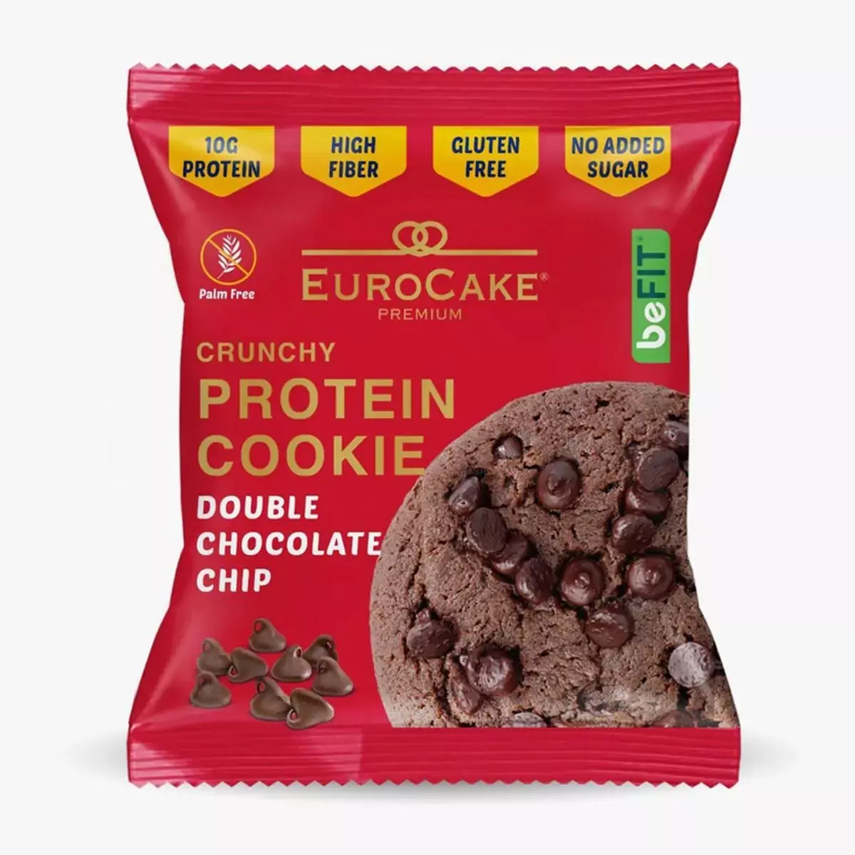 EUROCAKE PROTEIN COOKIE DOUBLE CHOCOLATE CHIP 40 G