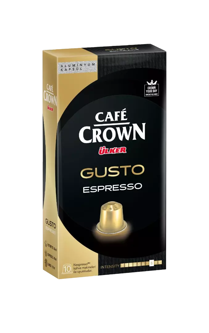CAFE CROWN GUSTO ESPRESSO 18.4 G
