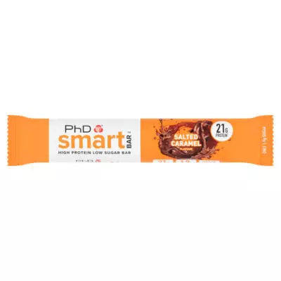 PHD SMART BAR SALTED CARAMEL 64 G