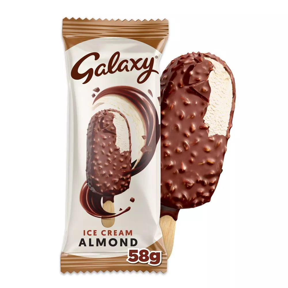 GALAXY ICE CREAM ALMOND STICK 58 G