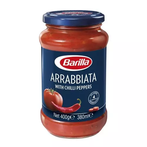 BARILLA ARRABBIATA WITH CHILLI PEPPERS 400 G