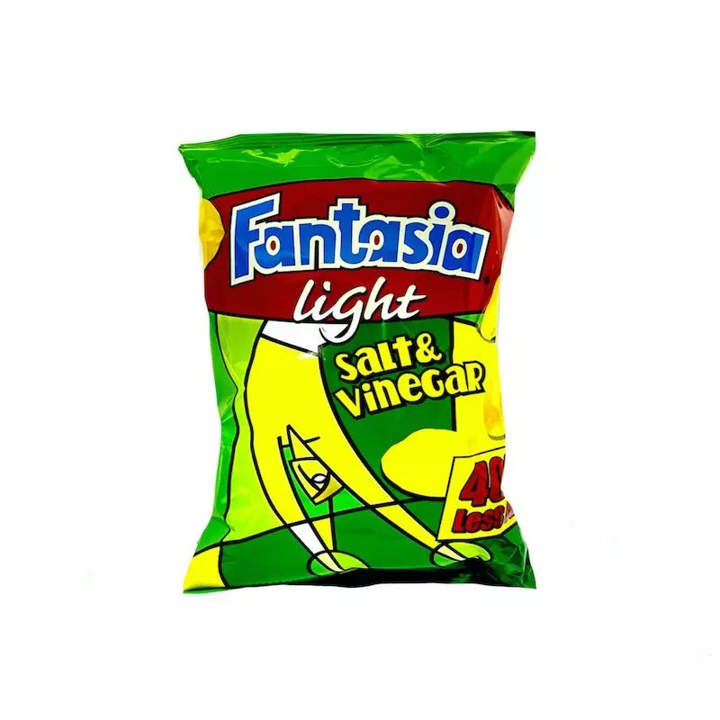 FANTASIA LIGHT SALT & VINEGAR CHIPS 45 G