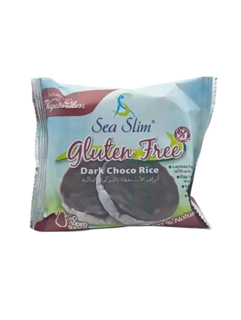 SEA SLIM DARK CHOCO RICE GF 34 G