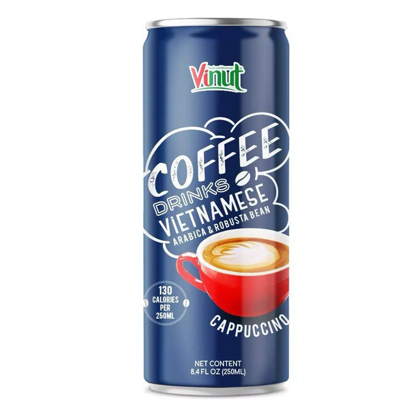VINUT ICED COFFEE DRINK CAPPUCCINO 250ML
