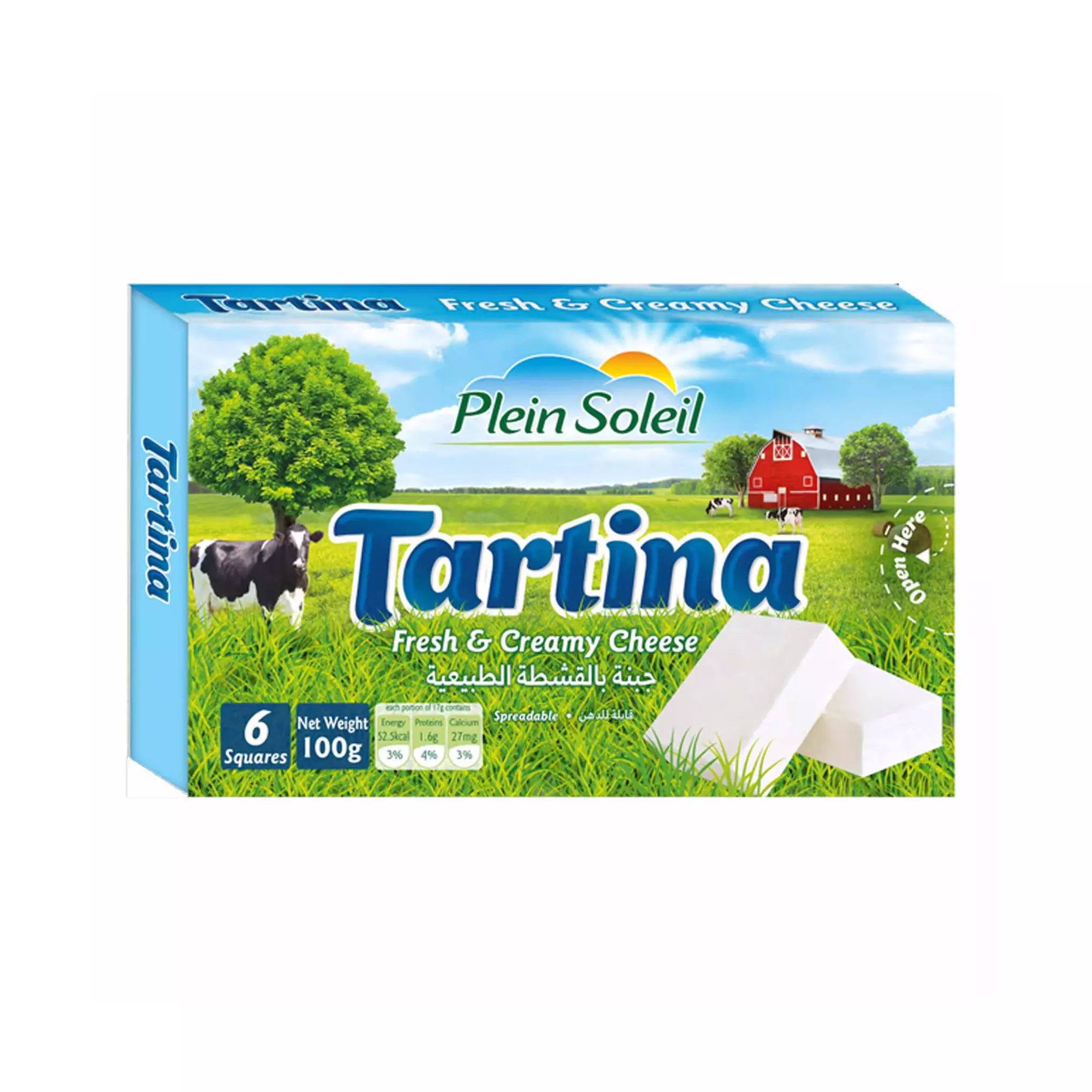 PLEIN SOLEIL TARTINA *6 100 G
