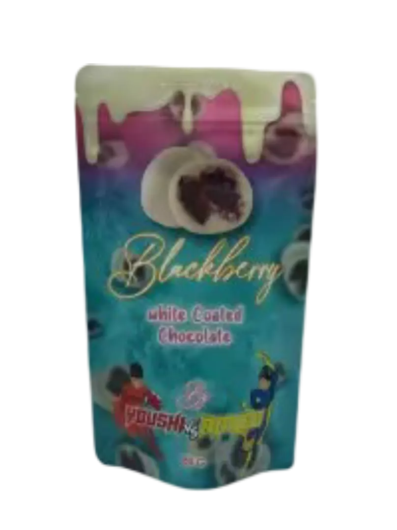 YOUSHI VS AMIGO BLACKBERRY WHITE COATED CHOCO 80 G