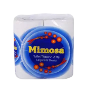 MIMOSA TOILET JUMBO ROLL PURE WHITE 175 M 2 PLY