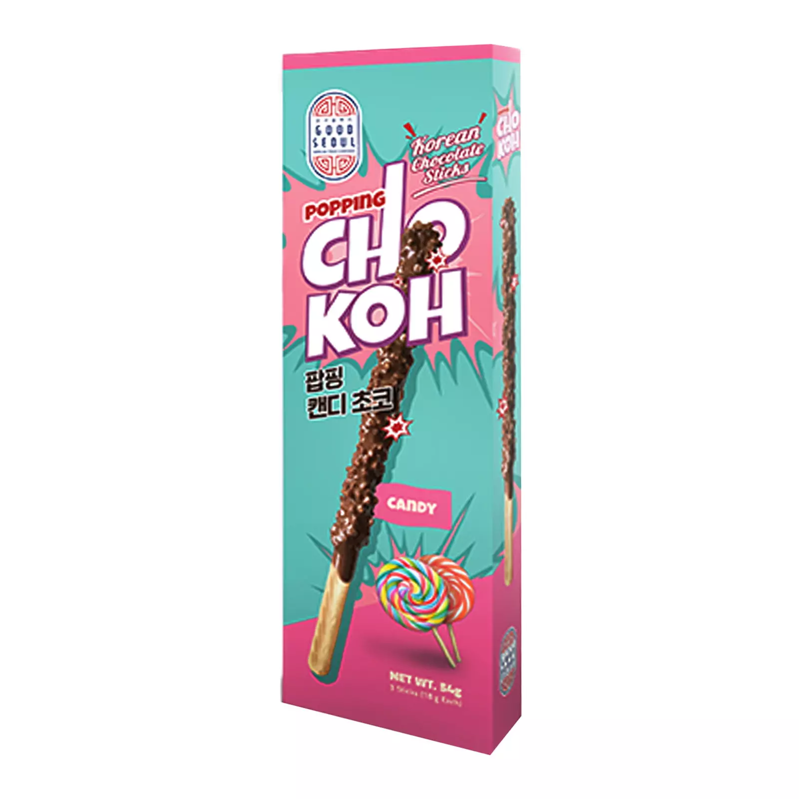 CHOKOH KOREAN CHOCOLATE STICKS CANDY 54 G