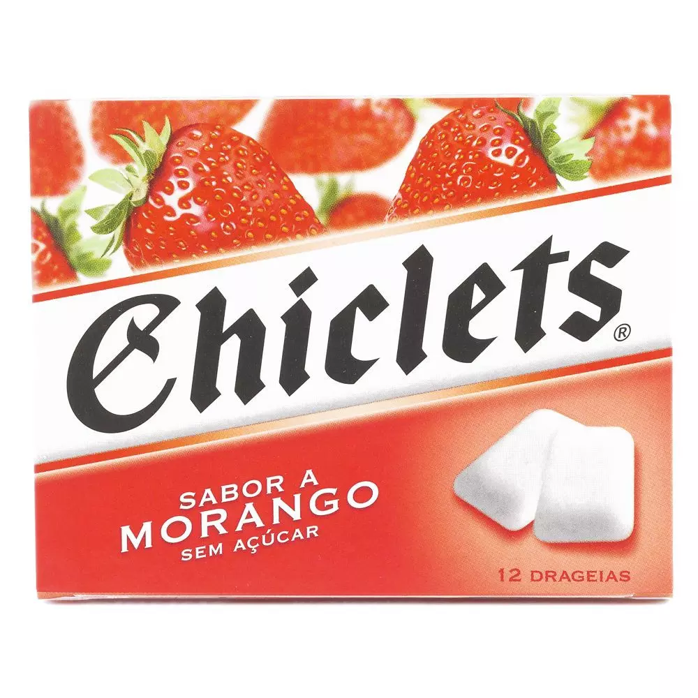 CHICLETS STRAWBERRY 16.5G