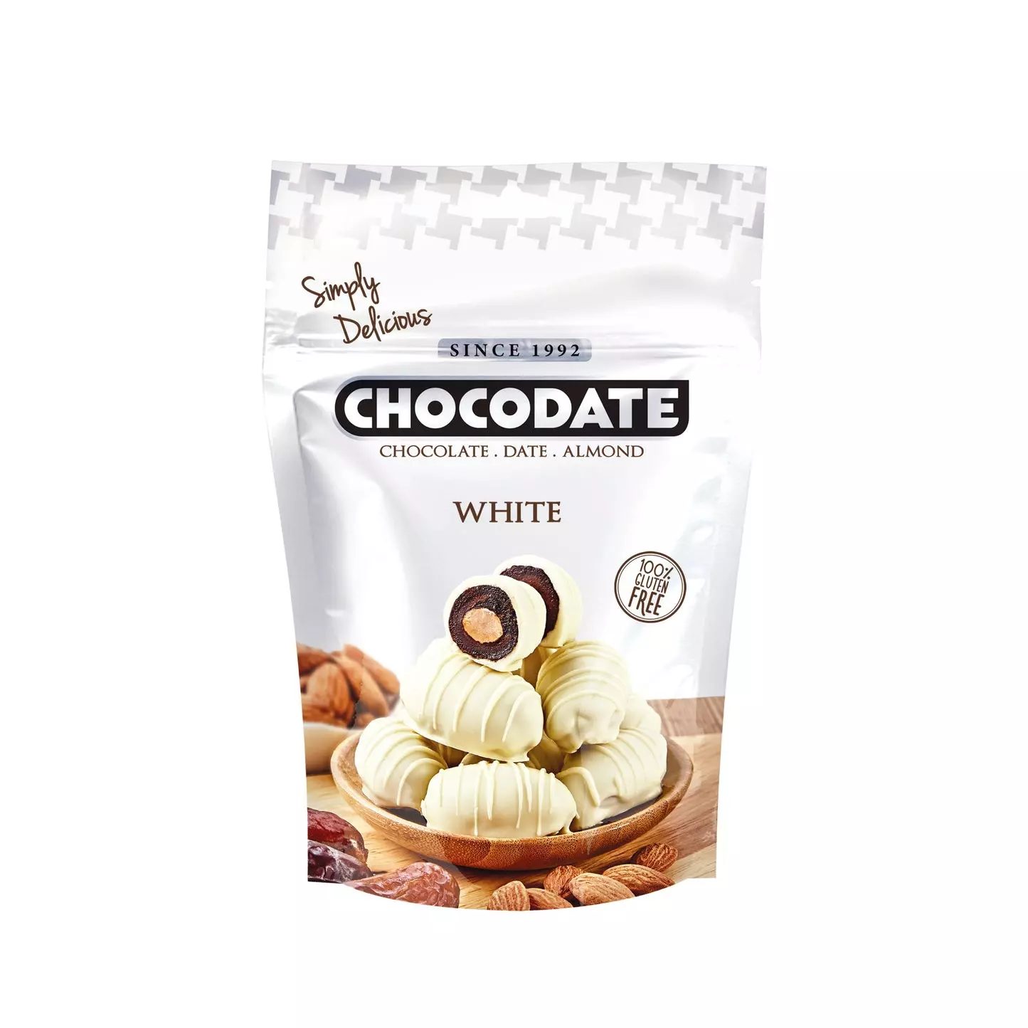 CHOCODATE WHITE 100G