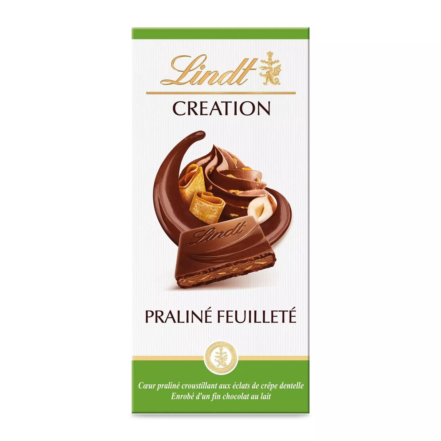 LINDT CREATION PUFF PRALINE 150 G