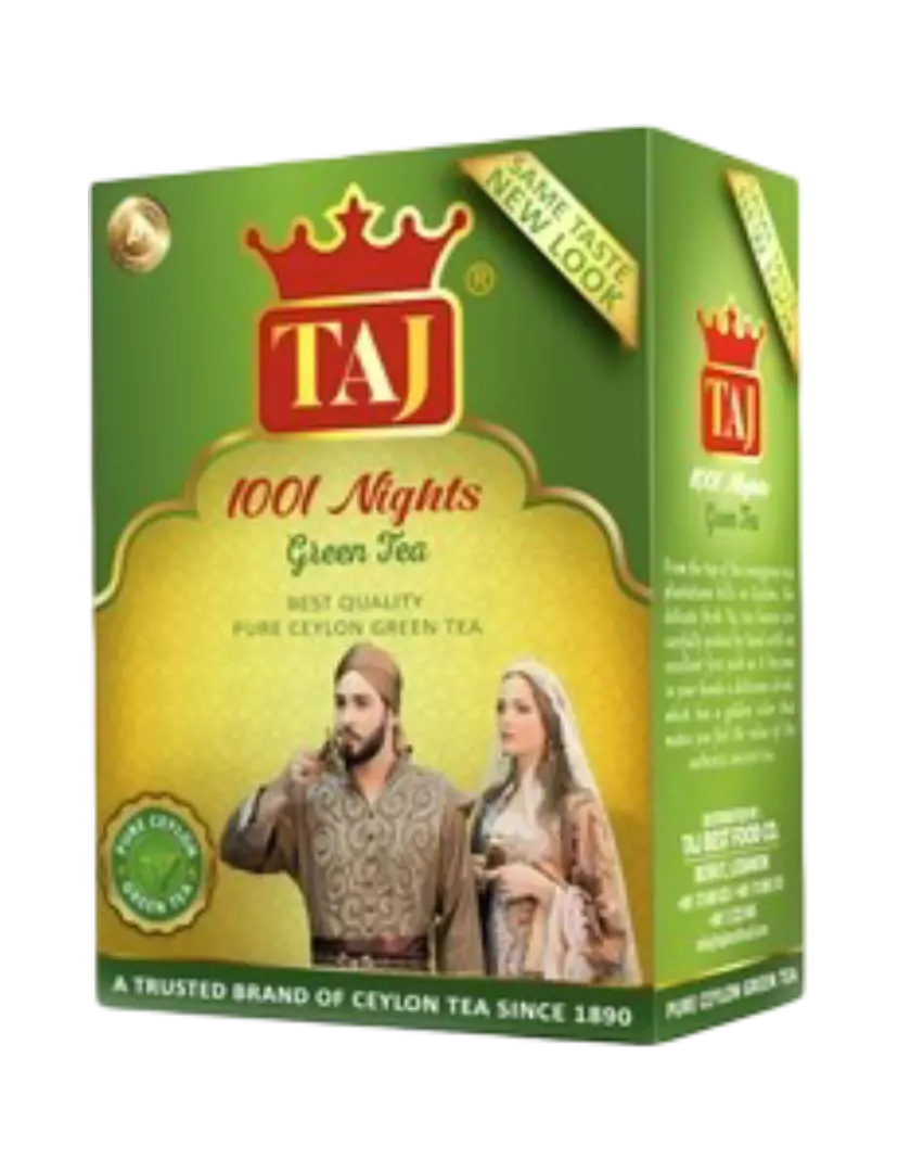 TAJ EARL GREY GREEN TEA *25 50G