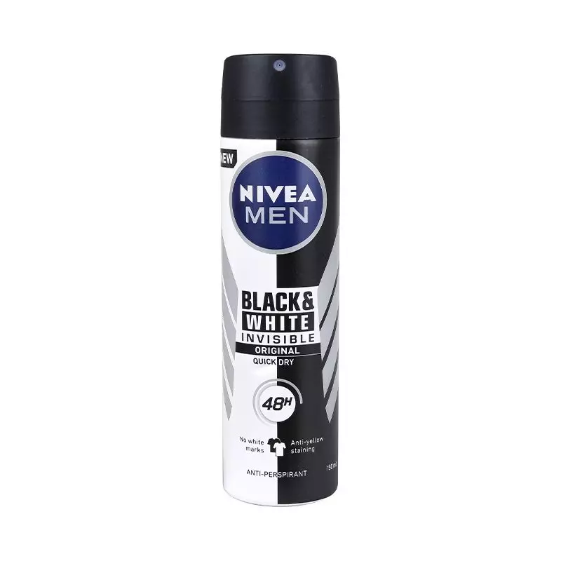 NIVEA MEN DEO BLACK & WHITE INVISIBLE 150 ML