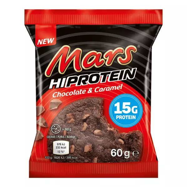 MARS PROTEIN CHOCOLATE CARAMEL COOKIE 60 G