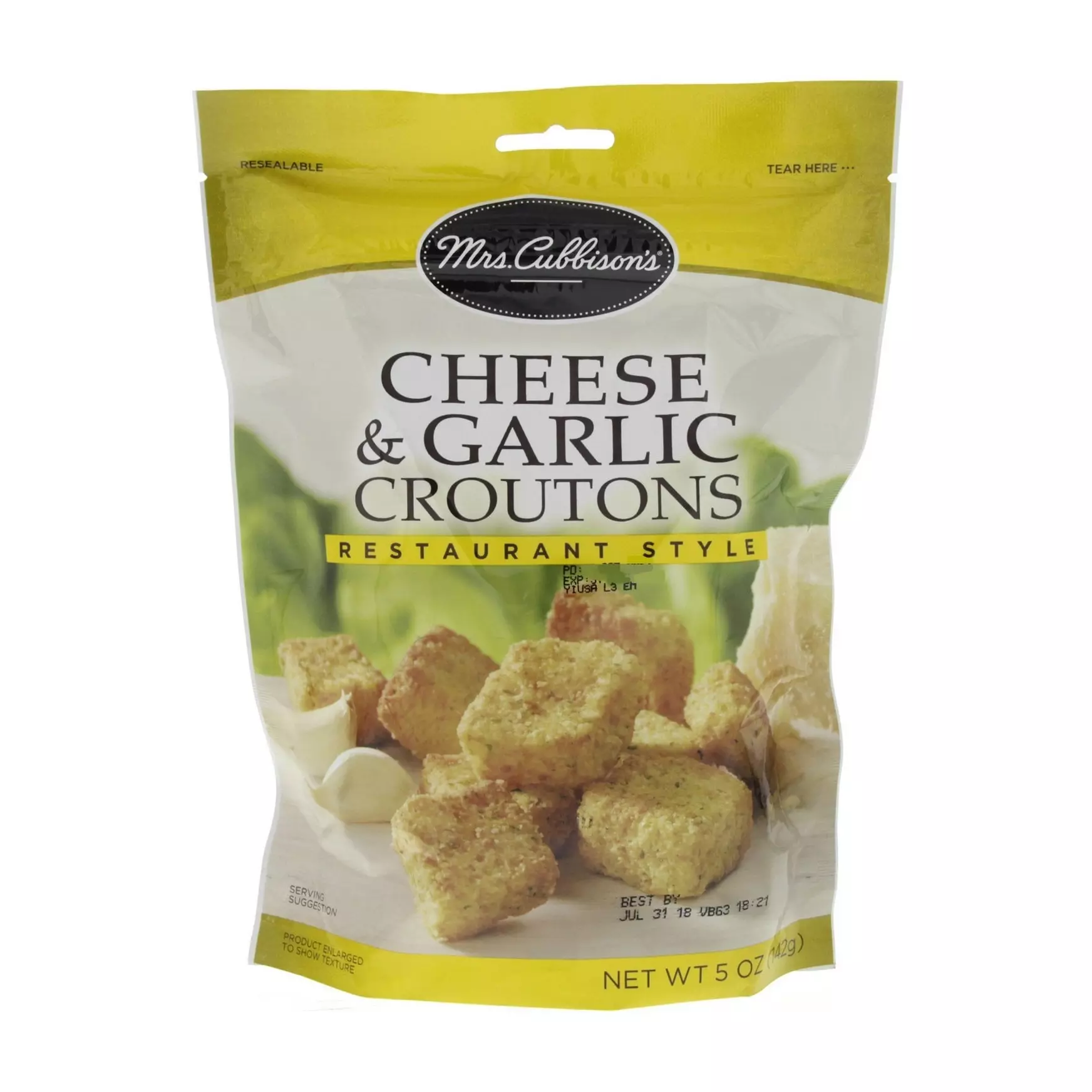 MRS CUBBISONS CROUTONS CHEESE & GARLIC 142G