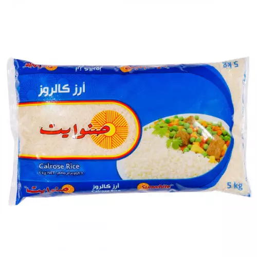 SUNWHITE CALROSE RICE 5 KG