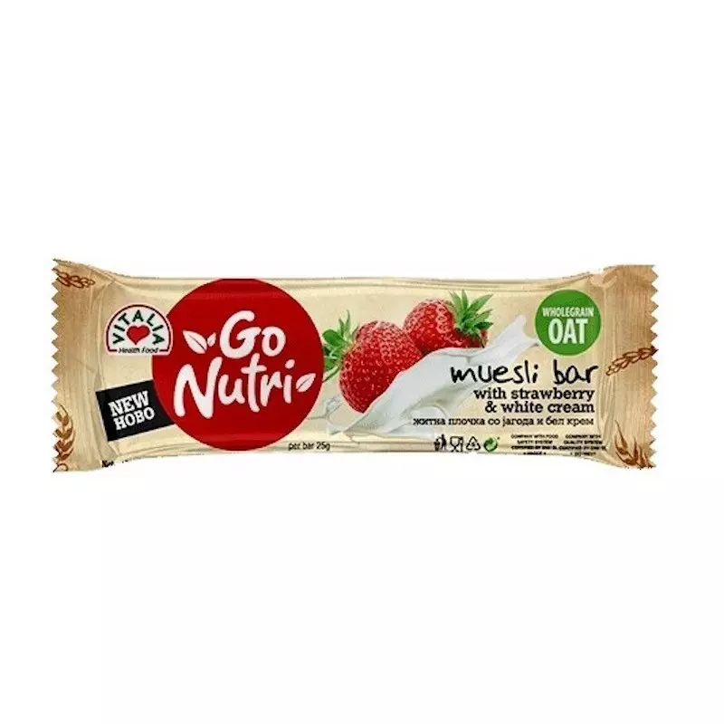 GO NUTRI STRAWBERRY&WHITE CREAM 25G
