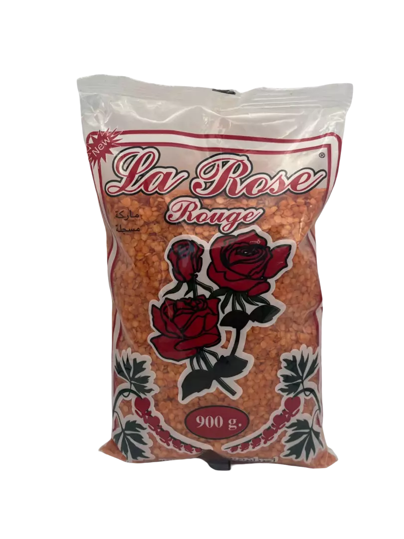 LA ROSE RED LENTIL 900 G عدس احمر