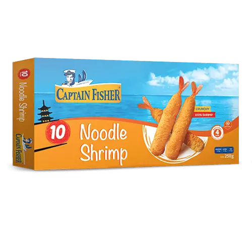 CAPTIN FISHER NOODLE SHRIMP 250 G