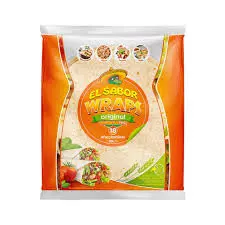 EL SABOR TORTILLAS 30 CM *18 1530 G