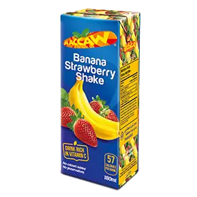 MACCAW BANANA & STRAWBERRY JUICE 1L
