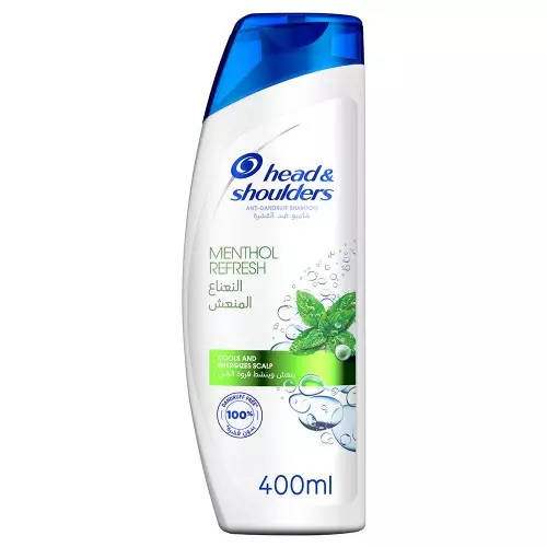 HEAD & SHOULDERS MENTHOL REFRESH SHAMPOO 400ML