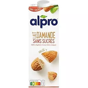 ALPRO MILK ALMOND UNSWEETENED 1 L