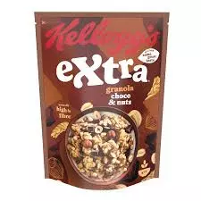KELLOGGS EXTRA GRANOLA DARK CHOCO&HAZELNUT 500 G