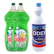ODEX 1L + 2 GOLDEN DISHWASHING LIQUID 800ML