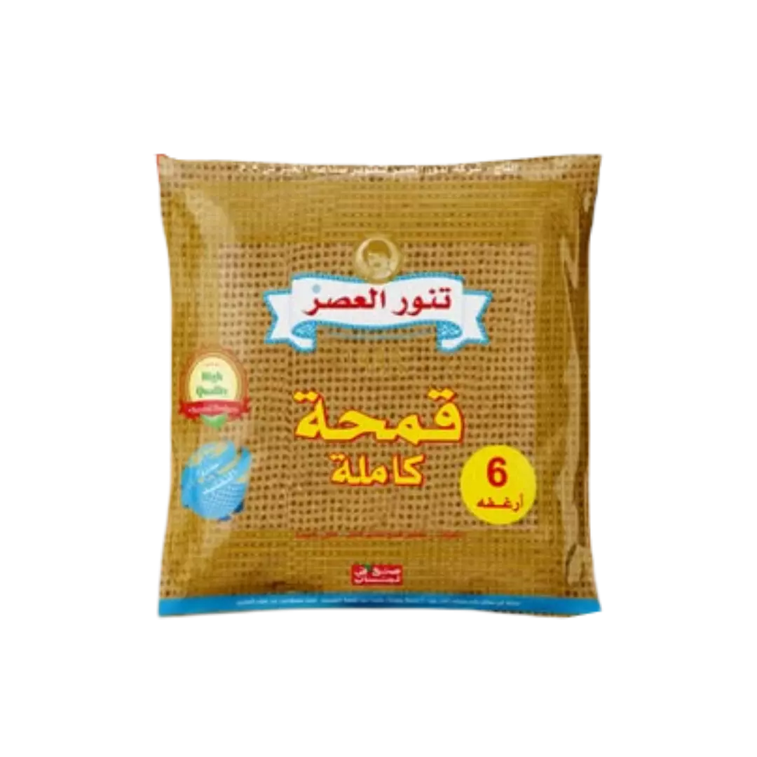تنور العصر مرقوق قمحة كاملة كبير ج