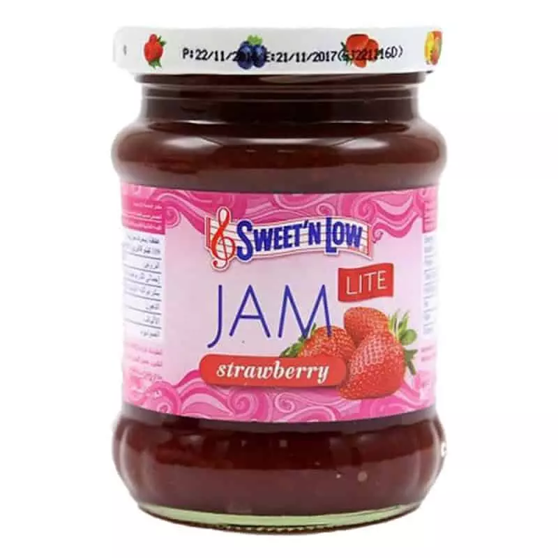 SWEETN LOW JAM STRAWBERRY LIGHT 250 G