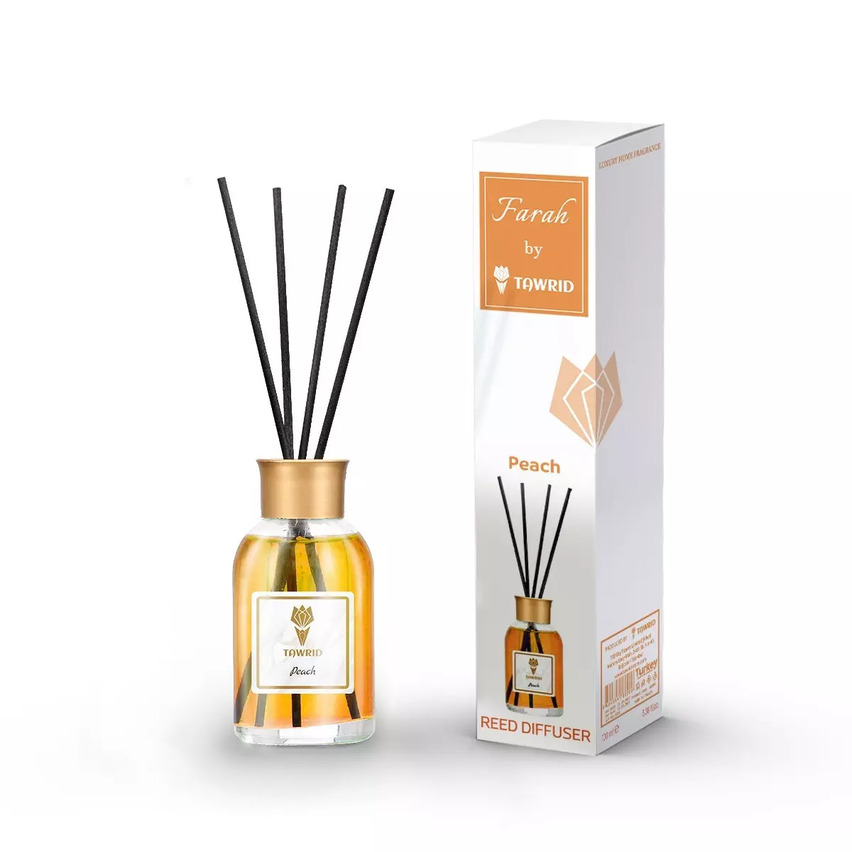 TAWRID BY FARAH REED DIFFUSER PEACH 100 ML