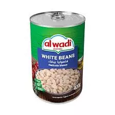 ALWADI ALAKHDAR WHITE KIDNEY BEANS 400G 