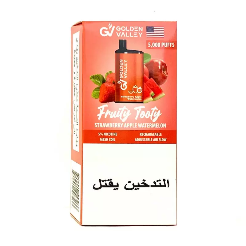 GOLDEN VALLEY FRUITY TOOTY 5000 PUFF