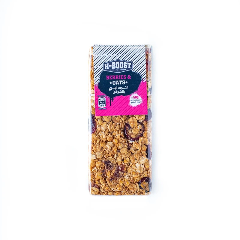H BOOST BERRIES & OAT BAR 50 G 