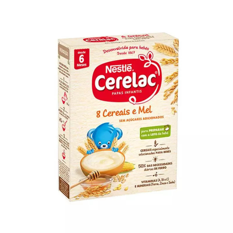 NESTLE CERELAC 8 CEREAL 250 G