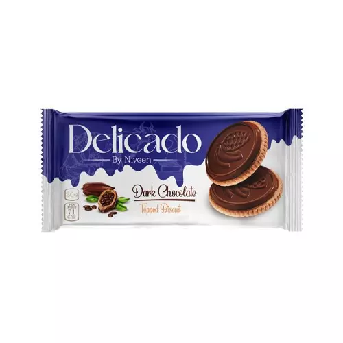 DELICADO DARK CHOCOLATE TOP BISCUIT 30G