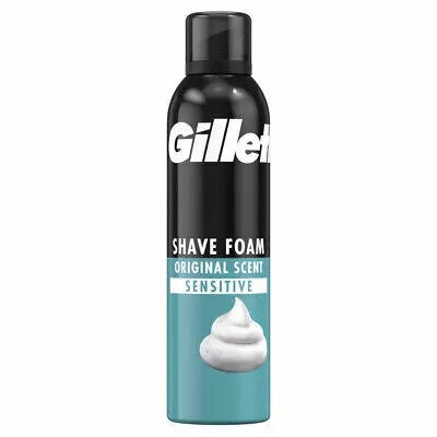 GILLETE SHAVE FOAM SENSITIVE 300 ML