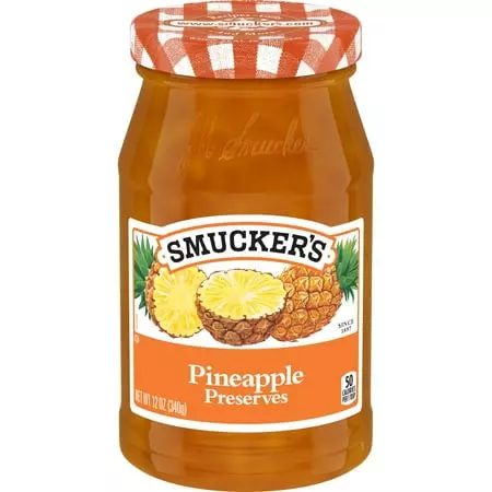 SMUCKERS PINEAPPLE PRESERVES 256 G