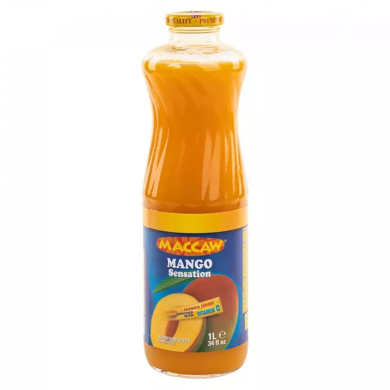 MACCAW MANGO JUICE GLASS 1 L