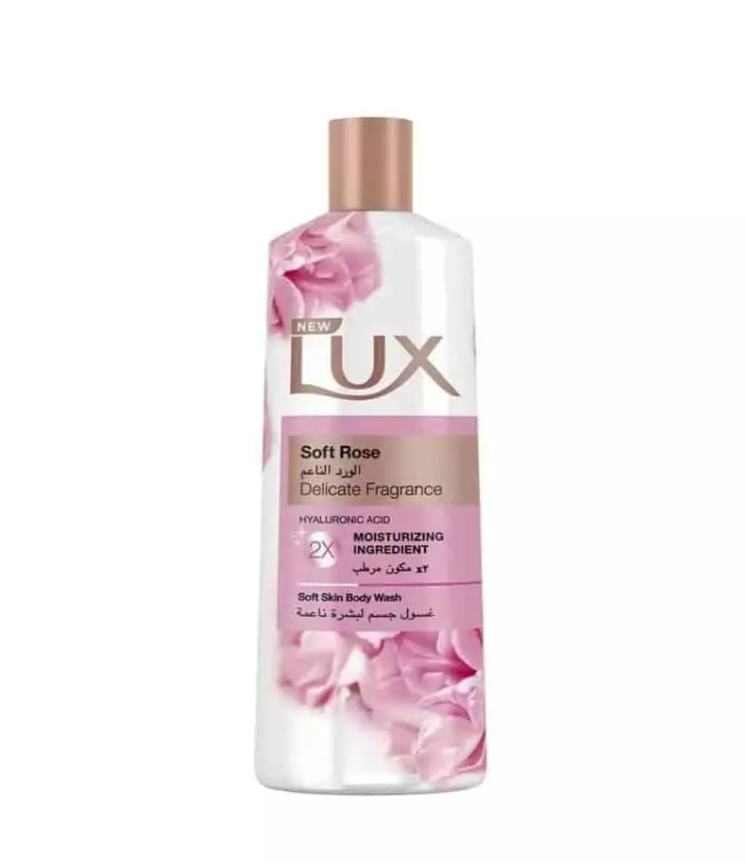 LUX SHOWER GEL SOFT ROSE 500ML 